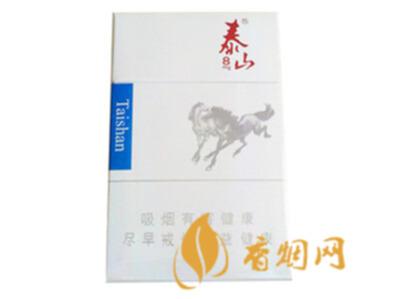 泰山双马烟价格 泰山双马8mg口感及参数分析