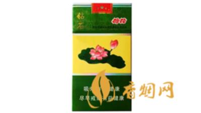 钻石荷花香烟价格表图片大全 荷花香烟中间那绿色线是干嘛的