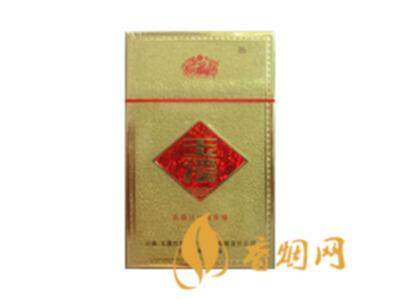 玉溪金黄硬盒多少钱一包香烟价格表查询