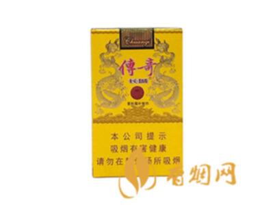 长城软传奇香烟烟草价格表和图片