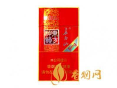 长白山细支香烟价格表图 好抽的长白山细支香烟推荐