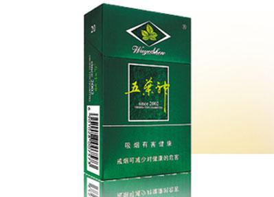 硬绿五叶神香烟价格多少 硬绿五叶神图片