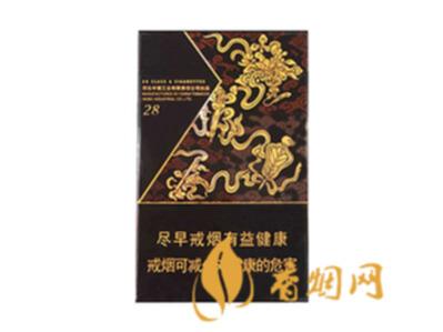 钻石自在八仙香烟价格表及图片合集