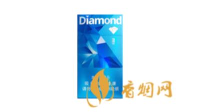 钻石蓝时尚细支多少钱一盒硬盒价格