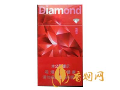 钻石红时尚细支香烟价格及图片一览